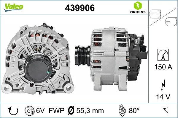 Generator / Alternator VALEO 439906