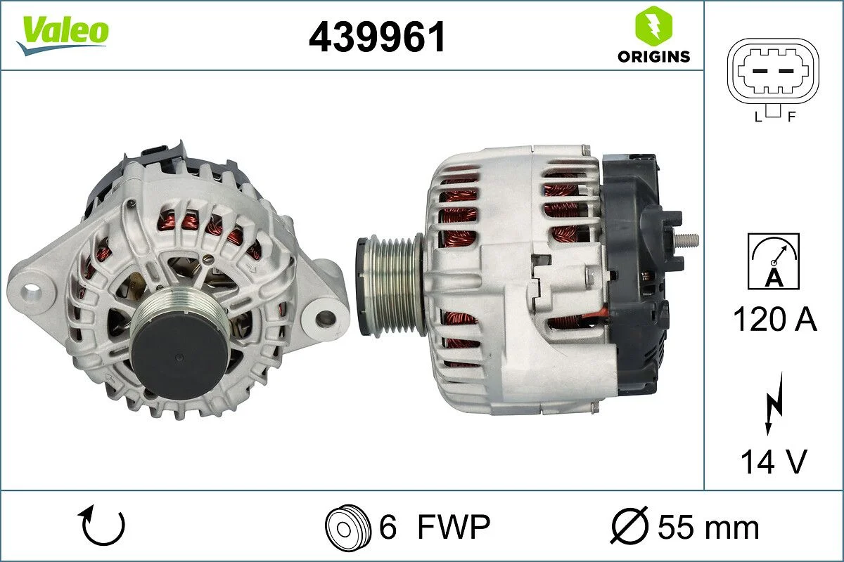 Generator / Alternator VALEO 439961