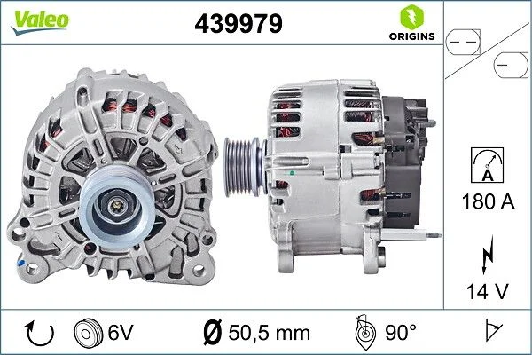 Generator / Alternator VALEO 439979