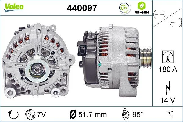 Generator / Alternator VALEO 440097