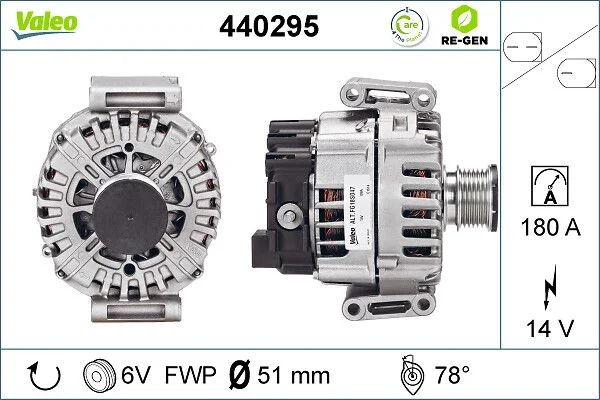 Generator / Alternator VALEO 440295