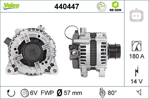 Generator / Alternator VALEO 440447