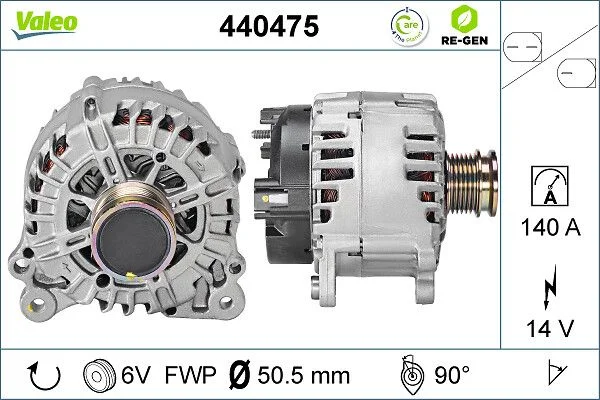 Generator / Alternator VALEO 440475