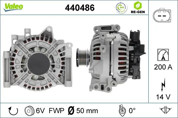 Generator / Alternator VALEO 440486