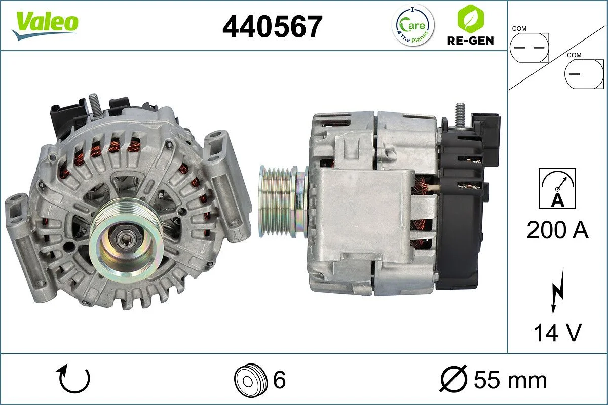 Generator / Alternator VALEO 440567