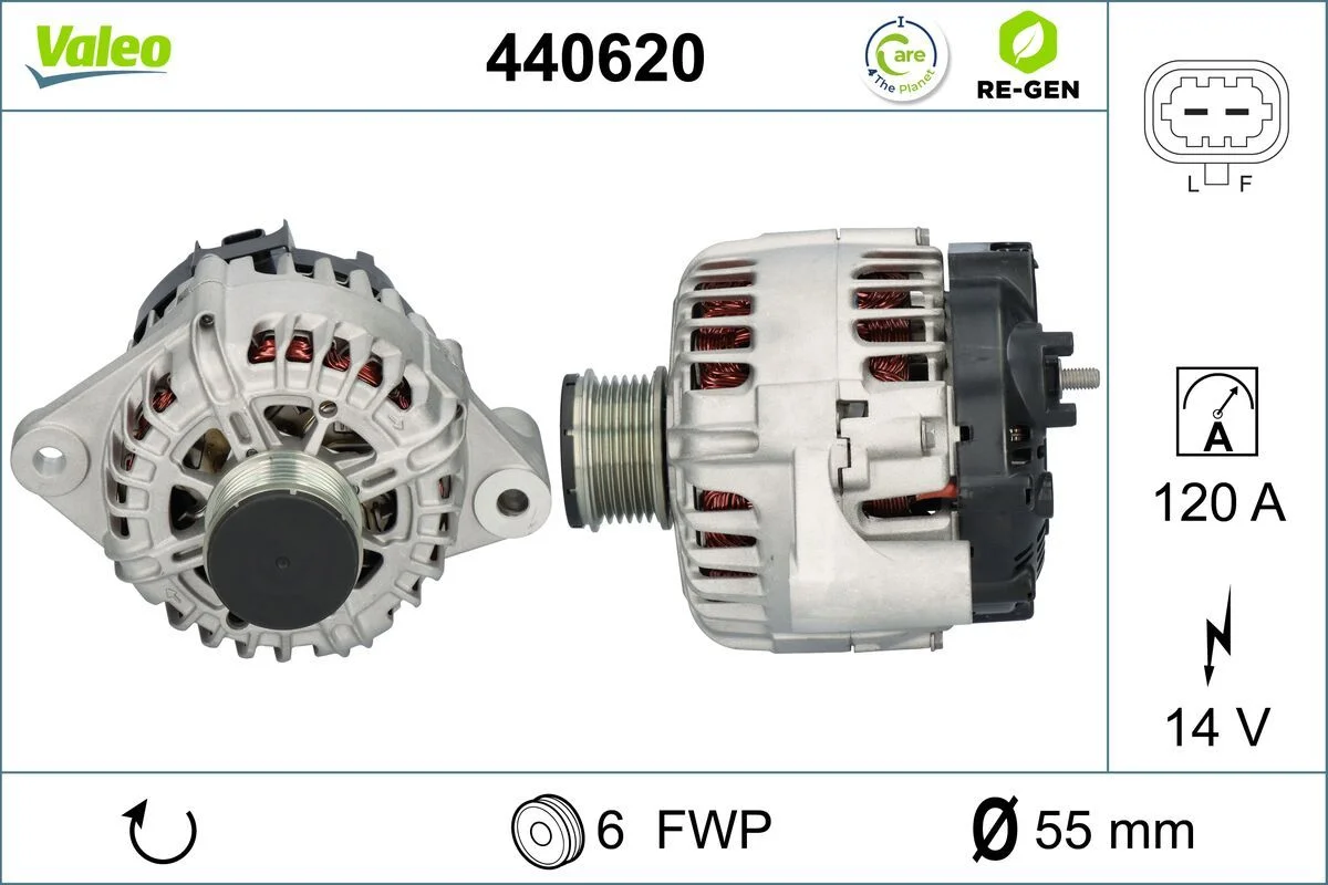 Generator / Alternator VALEO 440620