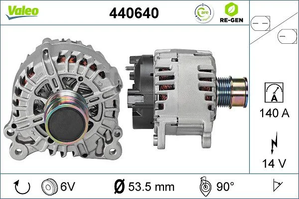 Generator / Alternator VALEO 440640