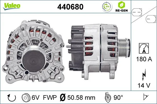 Generator / Alternator VALEO 440680