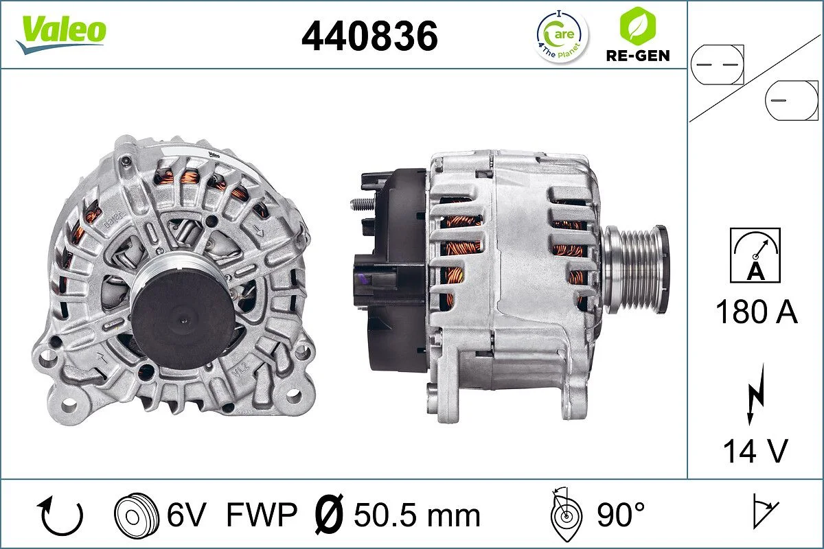 Generator / Alternator VALEO 440836