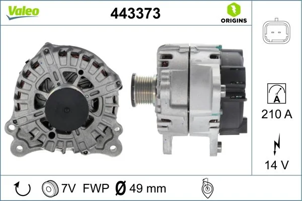 Generator / Alternator VALEO 443373