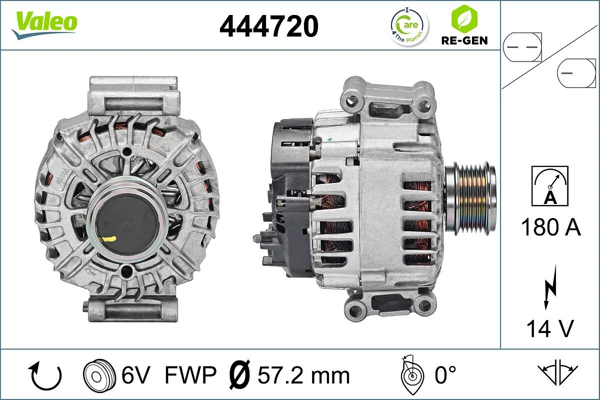 Generator / Alternator VALEO 444720