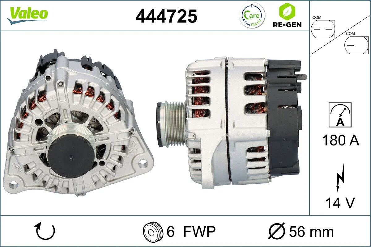 Generator / Alternator VALEO 444725