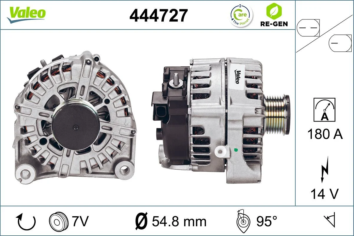 Generator / Alternator VALEO 444727
