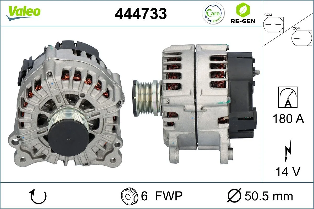 Generator / Alternator VALEO 444733