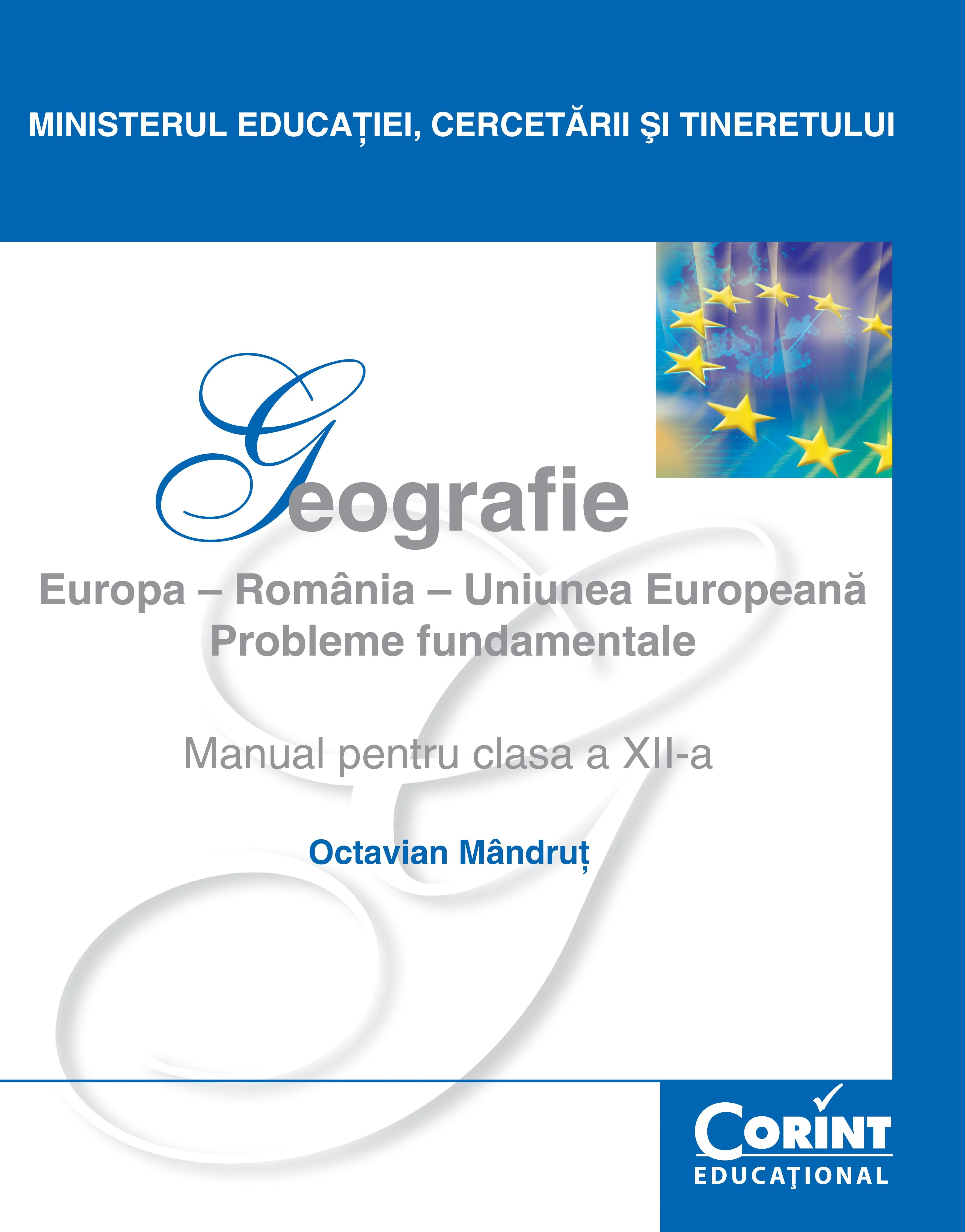 GEOGRAFIE - Manual pentru clasa a XII-a