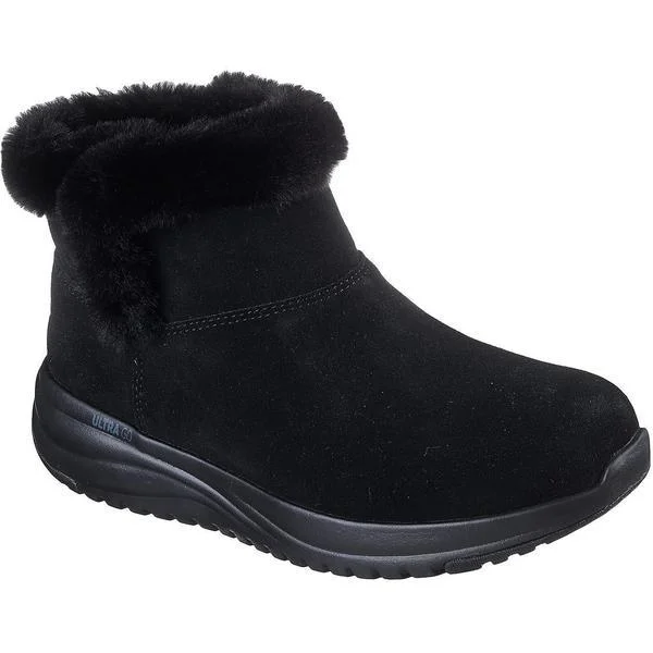 Ghete femei Skechers On-the-go Stellar - Cozy Step 144775-BBK, 38, Negru