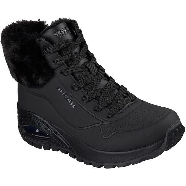 Ghete femei Skechers Uno RuggedFall Air 167274-BBK, 40, Negru