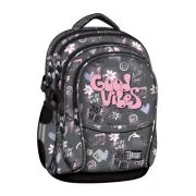 Ghiozdan scolar Majewski ST Right, BP01, Good Vibes, 4 compartimente, 43 x 32 x 21 cm