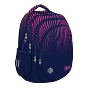 Ghiozdan scolar Majewski ST Right, BP06, Violet Gradient Wave, 4 compartimente, 42 x 31 x 22 cm