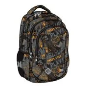 Ghiozdan scolar Majewski ST Right, BP26, Orange Pad, 3 compartimente, 39 x 27 x 17 cm