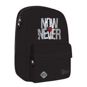 Ghiozdan scolar Majewski ST Right, BP33, Now or Never, 3 compartimente, 40 x 31 x 17 cm