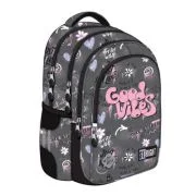 Ghiozdan scolar Majewski ST Right, BP58, Good Vibes, 4 compartimente, 40 x 28 cm