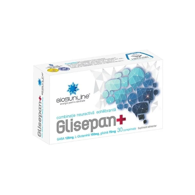 Glisepan+, 30 comprimate, Helcor