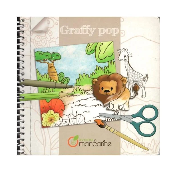 Graffy Pop - Savana - Hardcover - *** - Avenue Mandarine