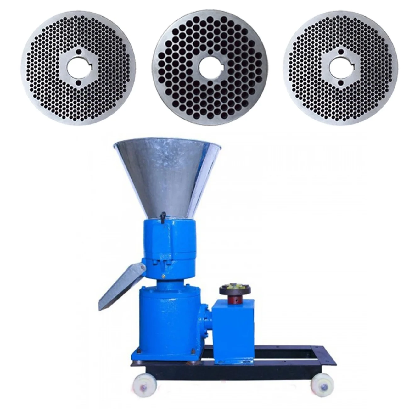 Granulator furaje KL-150, 150 Kg/h, 3 matrite, fara motor, transmisie reductor