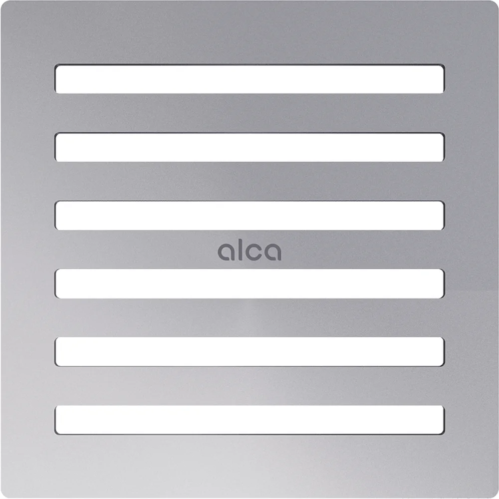 Gratar sifon pardoseala din otel inoxidabil 102x102 mm Alcadrain MPV003