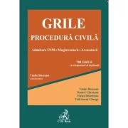 Grile Procedura Civila. Admitere INM ▪ Magistratura ▪ Avocatura - Vasile Bozesan