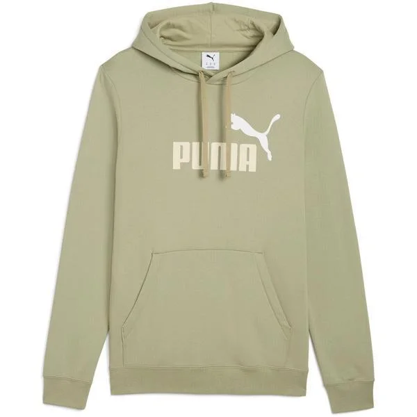 Hanorac barbati Puma Ess 2 Color No. 1 Logo Hoodie Fl Lux Arm 68471182, XXL, Bej
