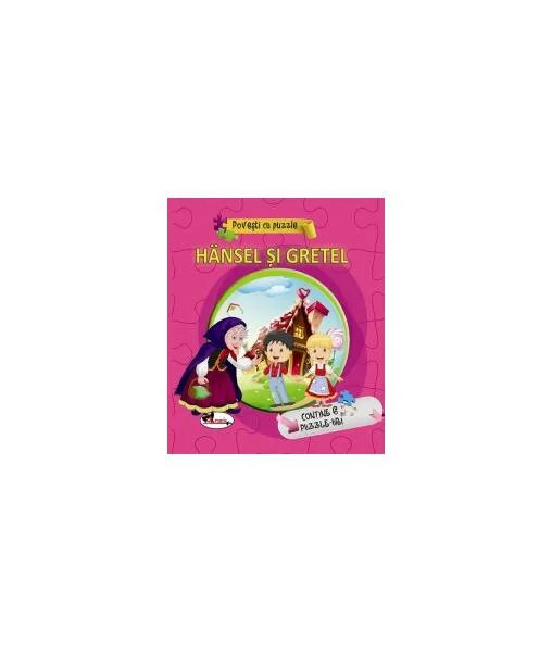Hansel și Gretel - Povești cu puzzle - Hardcover - Fraţii Grimm - Aramis