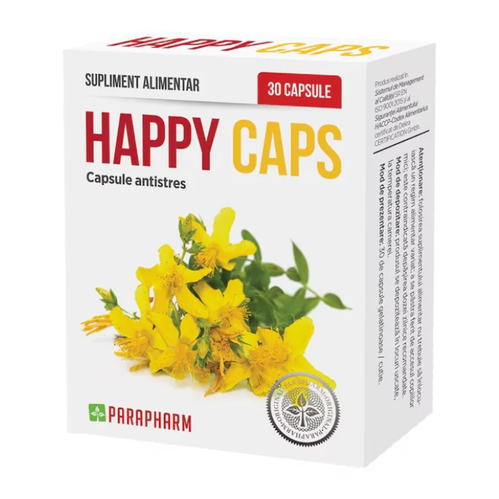 Happy Caps, 30 capsule, Parapharm