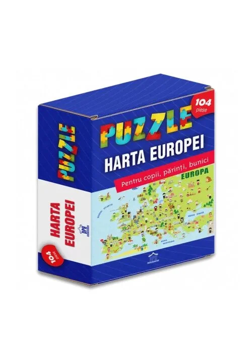 Harta Europei: Puzzle