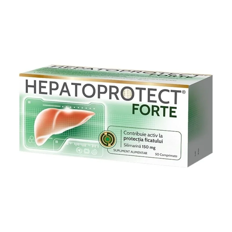 Hepatoprotect Forte, 50 comprimate, Biofarm