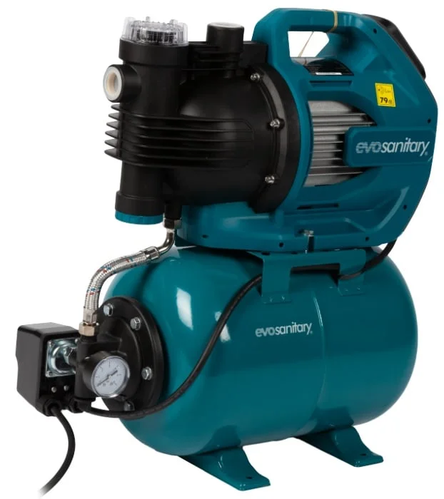 Hidrofor 24L, 900w, 4.4bar, 90l/min, pompa din aluminiu Evosanitary 682539