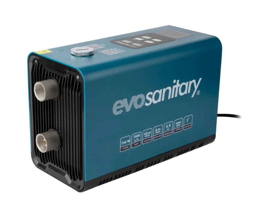 (Hidrofor) Pompa Inteligenta cu Convertizor de Frecventa, 750w, 4.8bar, 116 l/min, soft start-stop, Evosanitary Plus 682879