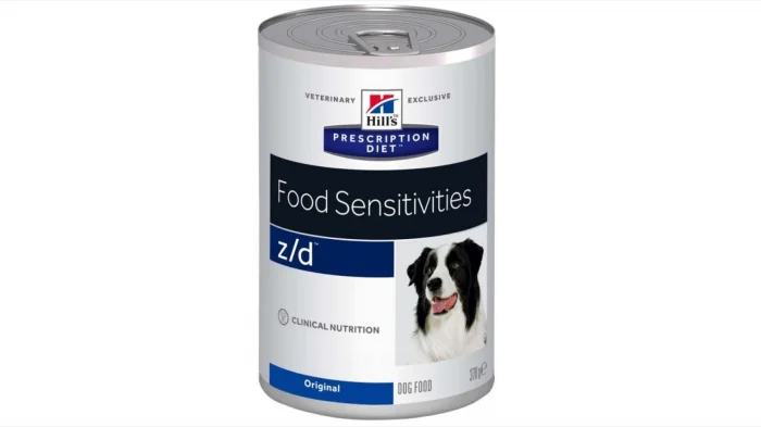 Hill s PD z d Food Sensitivities hrana umeda caini hipoalergenica 370 g