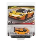 Hot Wheels Premium Real riders Masinuta metalica Mclaren f1 GB 1995 scara 1: 43