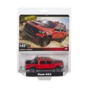 HOT WHEELS PREMIUM REAL RIDERS MASINUTA METALICA RAM 4X4 SCARA 1: 43