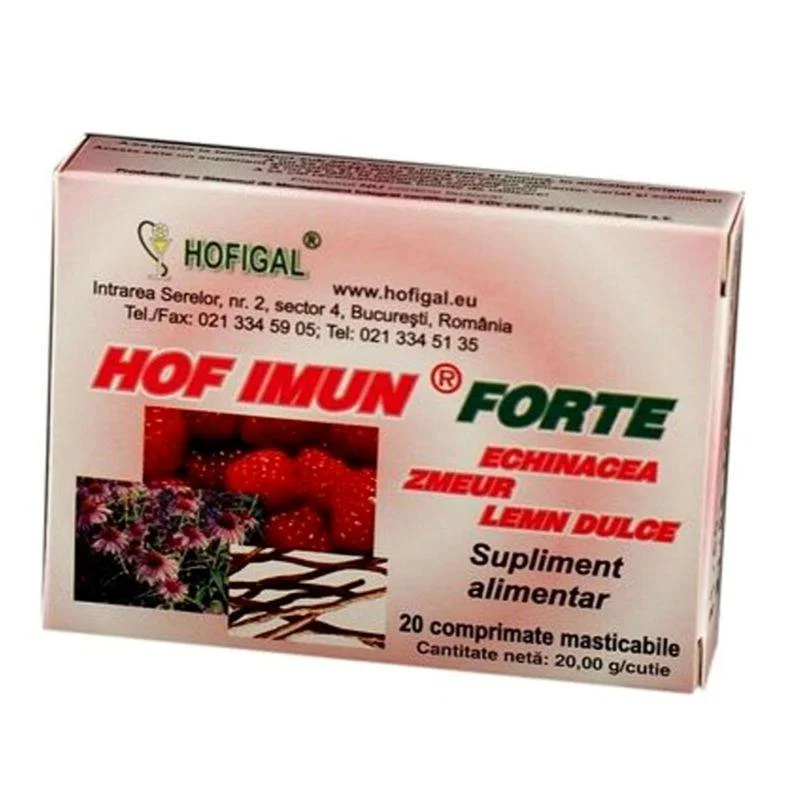 Imun Forte, 20 comprimate, Hofigal