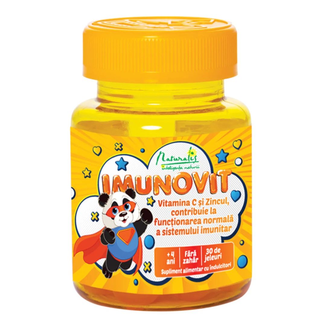 Imunovit gummy, 30 jeleuri, Naturalis