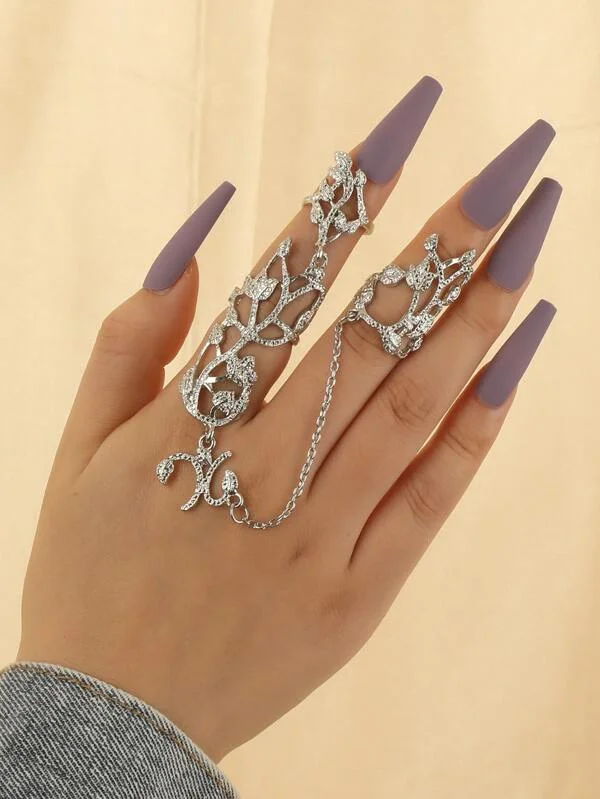 Inel argintiu pentru poze - IN-89 - Everin.ro