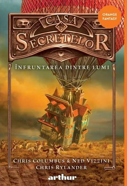Înfruntarea dintre lumi. Casa Secretelor (Vol. 3) - PB - Paperback brosat - Chris Columbus, Chris Rylander, Ned Vizzini - Arthur