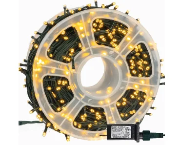 Instalatie de Craciun tip Rola interior sau exterior rezistenta 100m 500LED ALB CALD