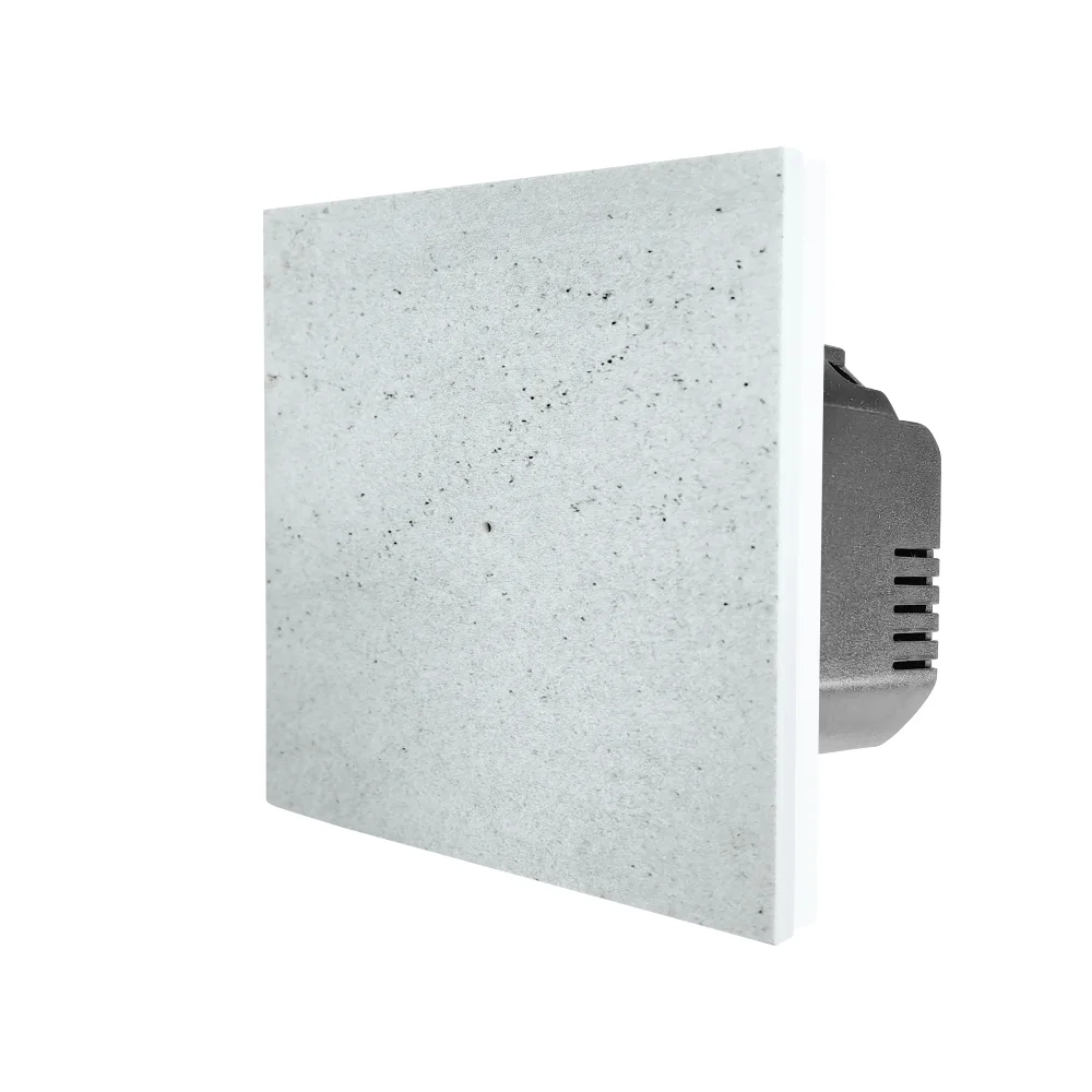 Intrerupator Simplu Cap Scara / Cruce cu Touch din Marmura LUXION, Serie A