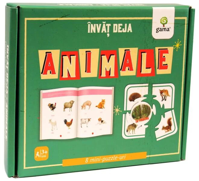 Învăț deja animale - Board book - *** - Gama