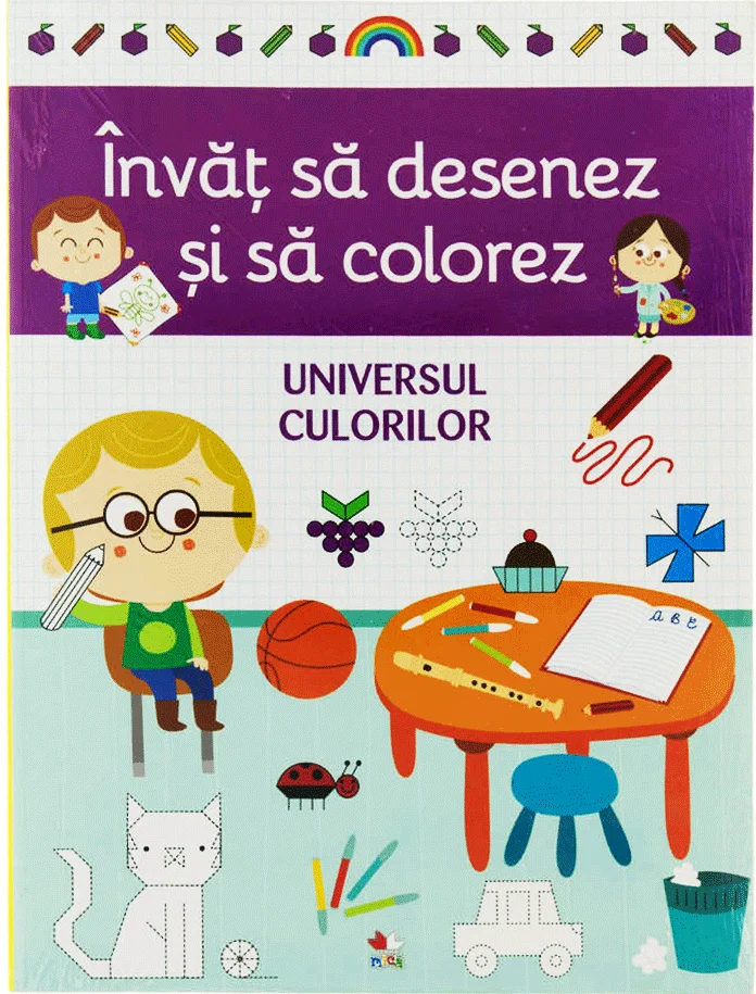 Învăț să desenez și să colorez. Universul culorilor