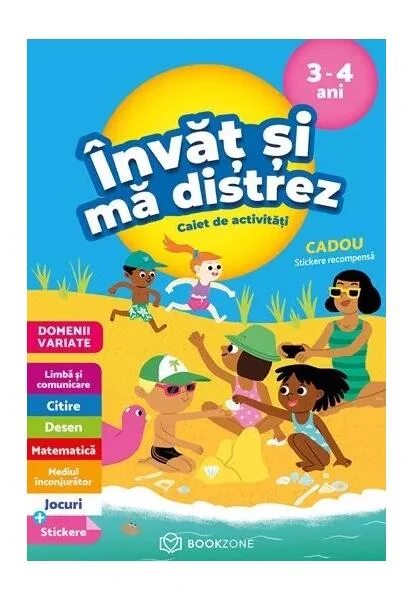 Învăț și mă distrez – 3-4 ani - Paperback brosat - Catherine Serres - Bookzone